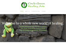 Tablet Screenshot of circlegreen.org